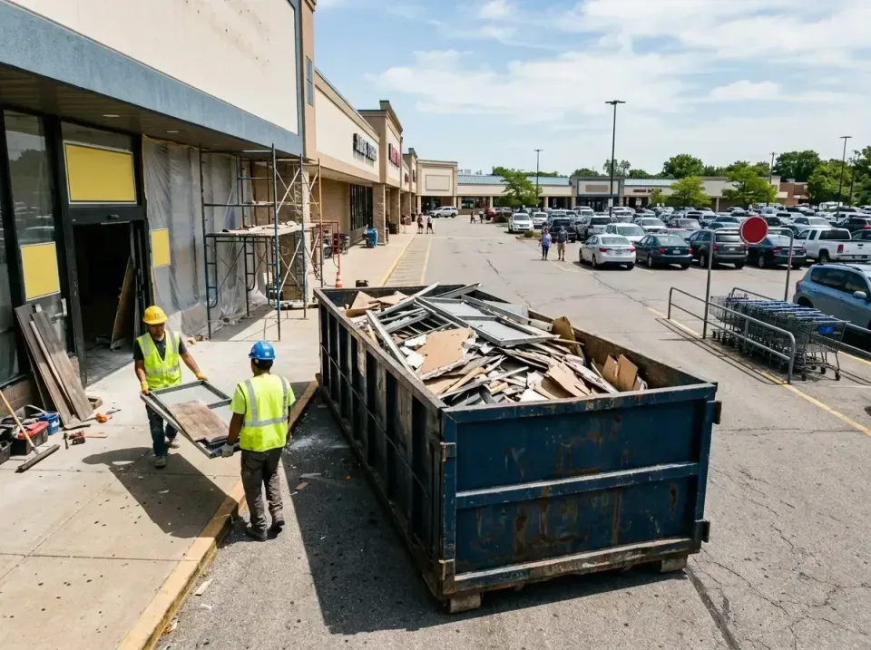 retail-store-renovation-debris-003 — frequently asked questions, Roll-off Dumpster Rentals in Frankfort, KY